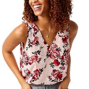 NWT Maurices Floral Print Tank